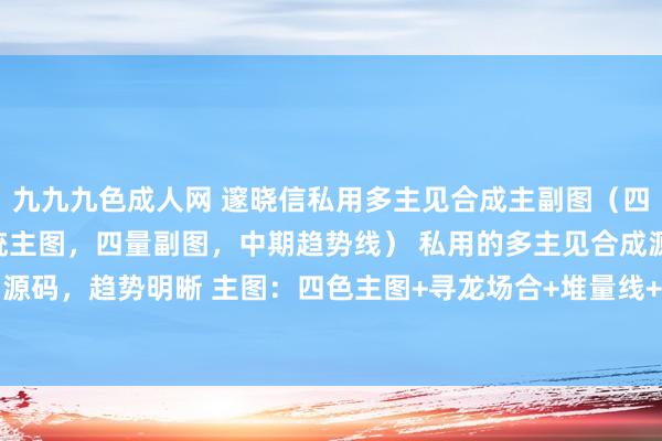 九九九色成人网 邃晓信私用多主见合成主副图（四色+寻龙+堆量+乖离统统主图，四量副图，中期趋势线） 私用的多主见合成源码修改主见，源码，趋势明晰 主图：四色主图+寻龙场合+堆量线+乖离统统， 副图：四量副图+量能饱胀度，